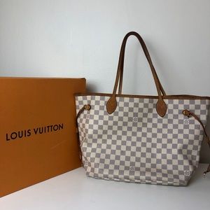 Louis Vuitton Damier Azur Neverfull MM